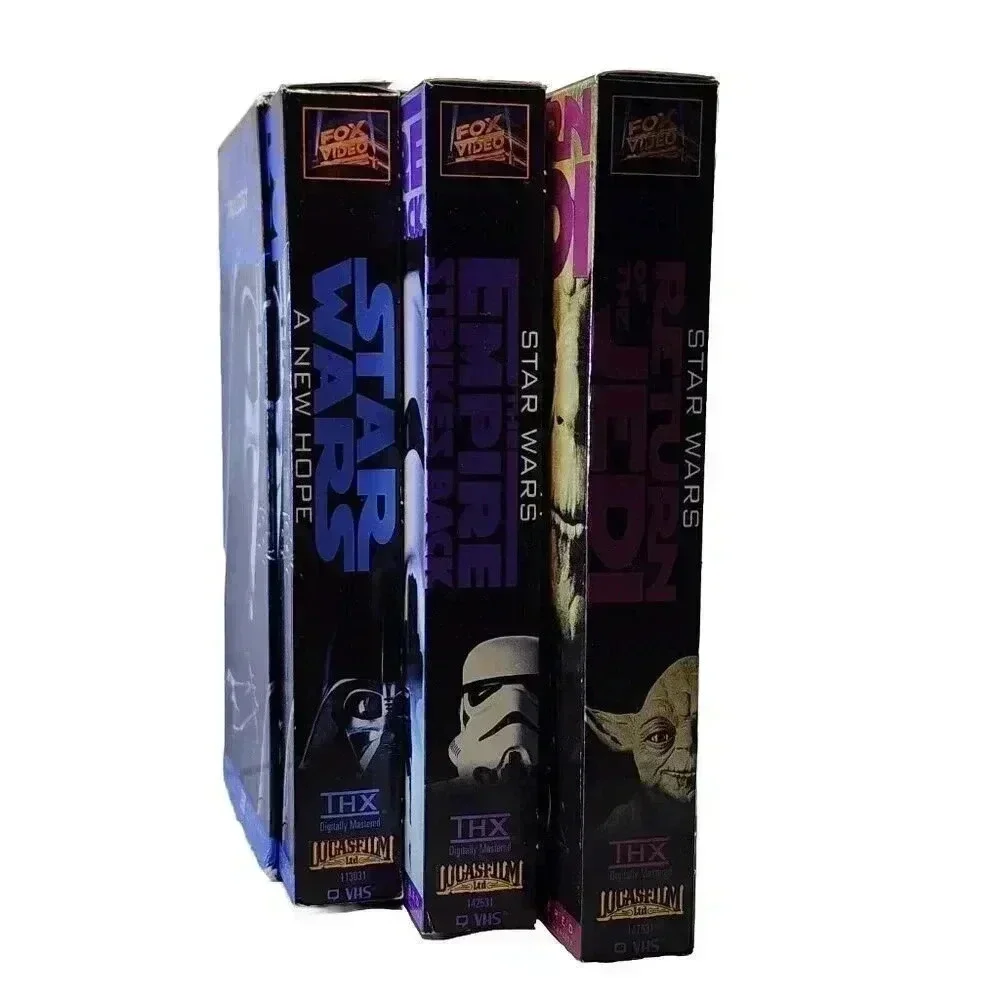 Star Wars Trilogy Giftpack VHS 1995 Video Cassette Movie Space